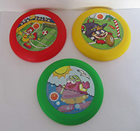 frisbees